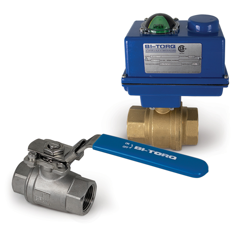 Manual and Electric Actuated Ball Valves