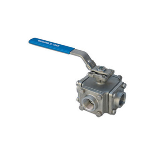 MS-3W (3-Way SS NPT) Ball Valves