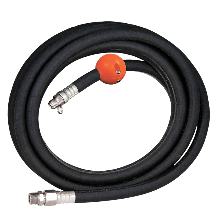 RS-X Premium Hose Assembly with Stainless Swivel adapter and Ball Stop