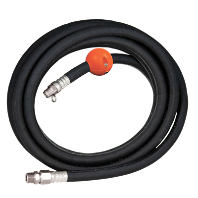 RS-X Premium Hose Assembly with Stainless Swivel adapter and Ball Stop