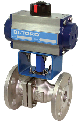 IS-2PF (150# Flanged) Pneumatic Actuator Ball Valves