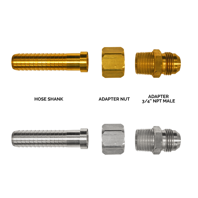 3 Piece End Unit Assembly